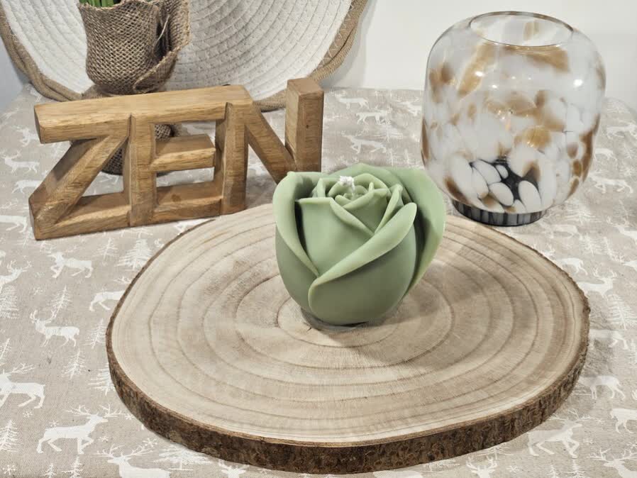 Bougies XXL Modèle ROSE – Image 5