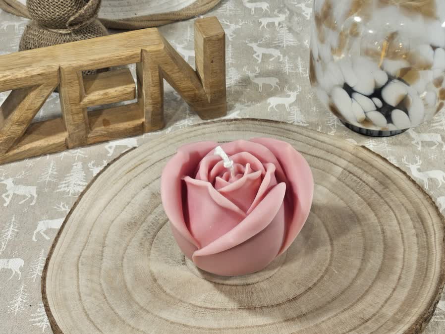 Bougies XXL Modèle ROSE – Image 6