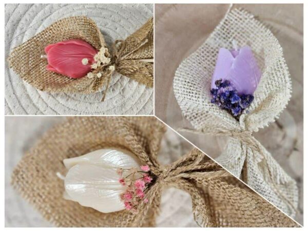 Bougies Tulipes